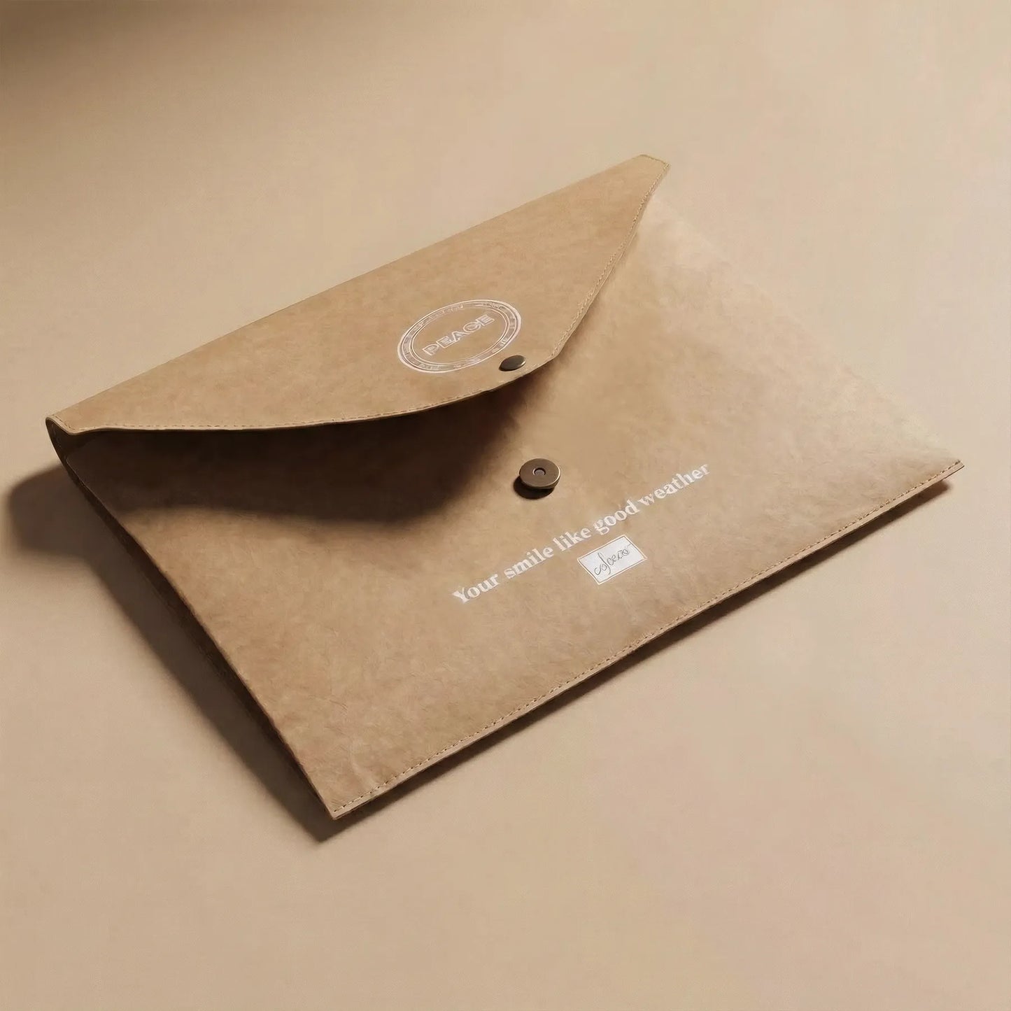 Custom Washable Kraft Document Envelope