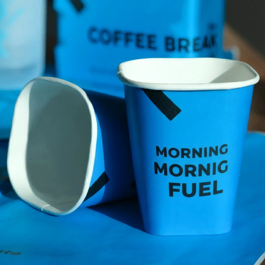 Custom Square Bottom Paper Cup