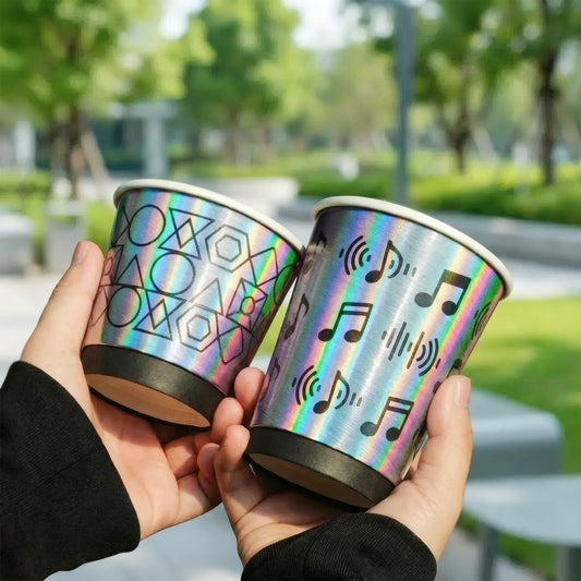 Custom Holographic Paper Coffee Cup