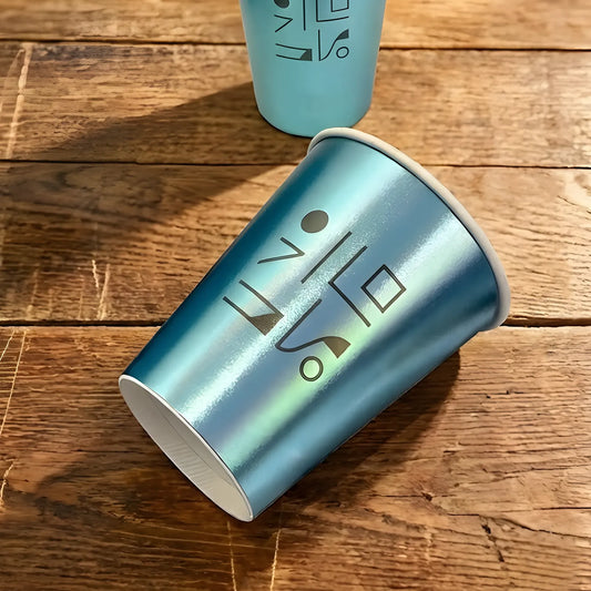 Custom Metalized Paper Coffee Cup