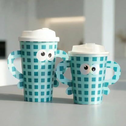 Custom Double Handle Coffee Cups