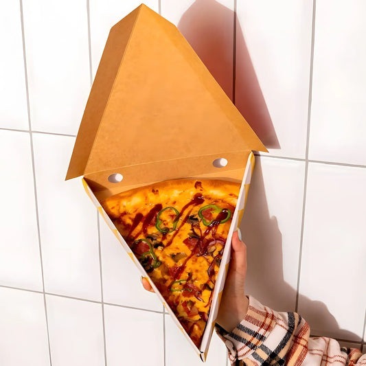 Custom Triangle Pizza Boxes for Slices