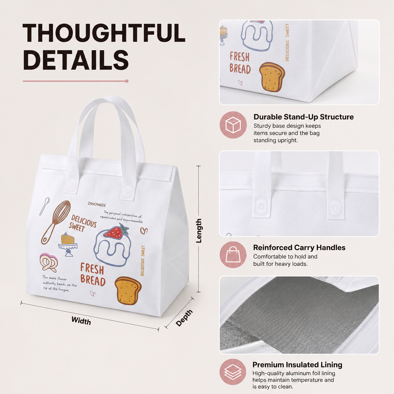 Custom Insulated Cooler Bag
