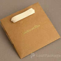 Custom Eco-Friendly Kraft Paper Shopping Bag