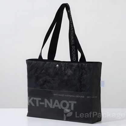 Custom Vertical Tyvek Tote Bag