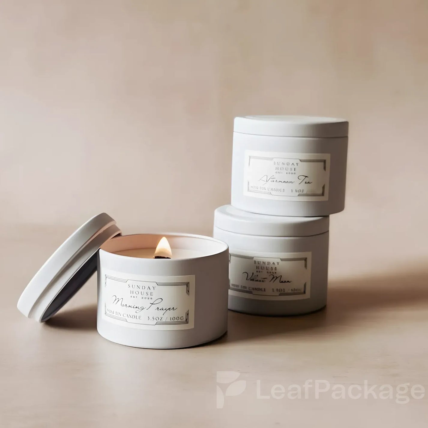 Personalized Aromatherapy Candle Container