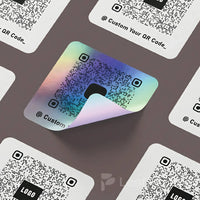 Custom QR Code Security Labels