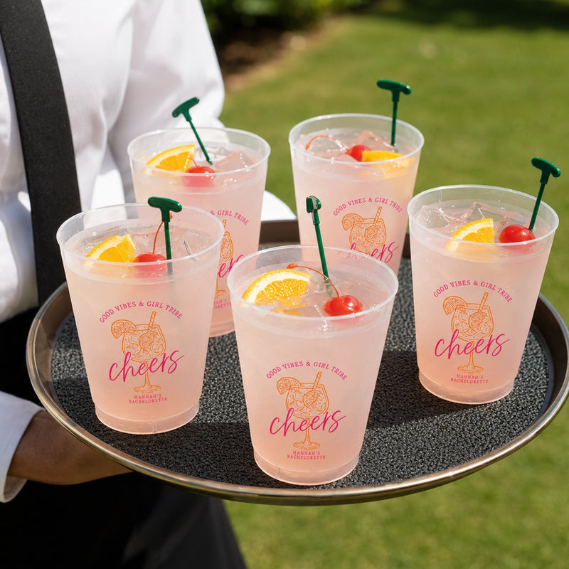 Custom 16oz PP Frosted Stadium Cups with Logo