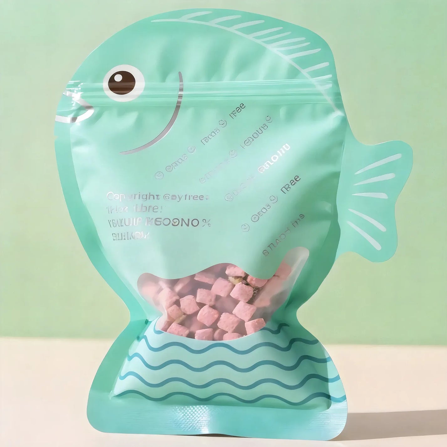 Custom Shaped Pet Food Packaging Bags