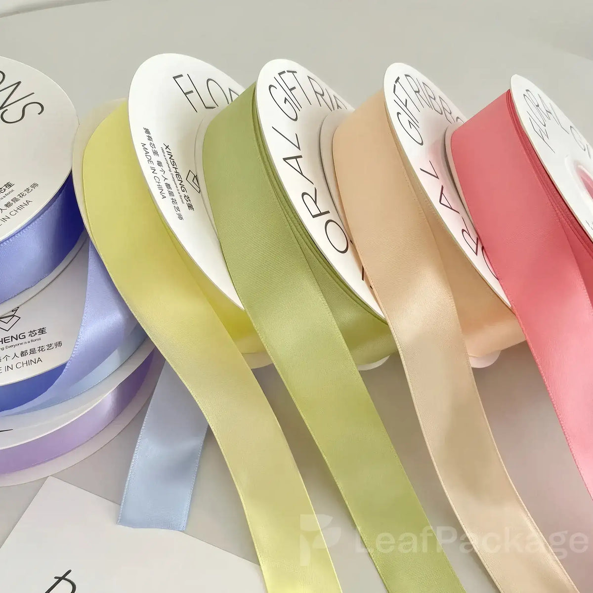 Vustom Printed Ribbon Custom Printed Ribbons | Logo Ribbons for Gifts & Packaging – LeafPackage