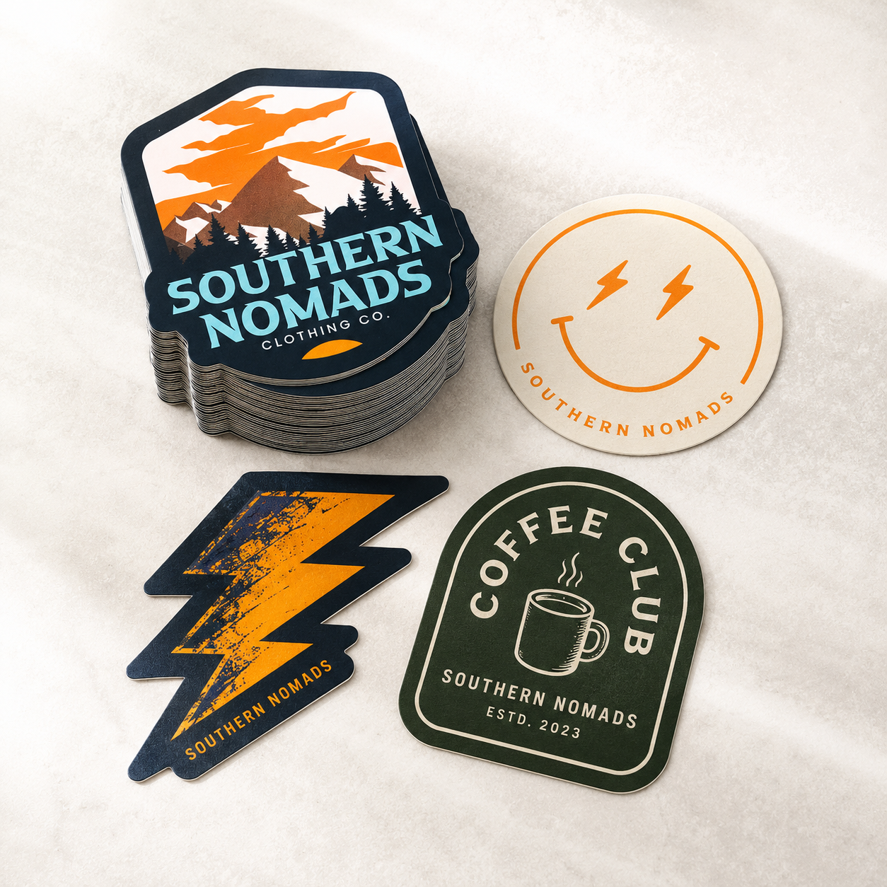 Custom Die Cut Stickers for Product Packaging