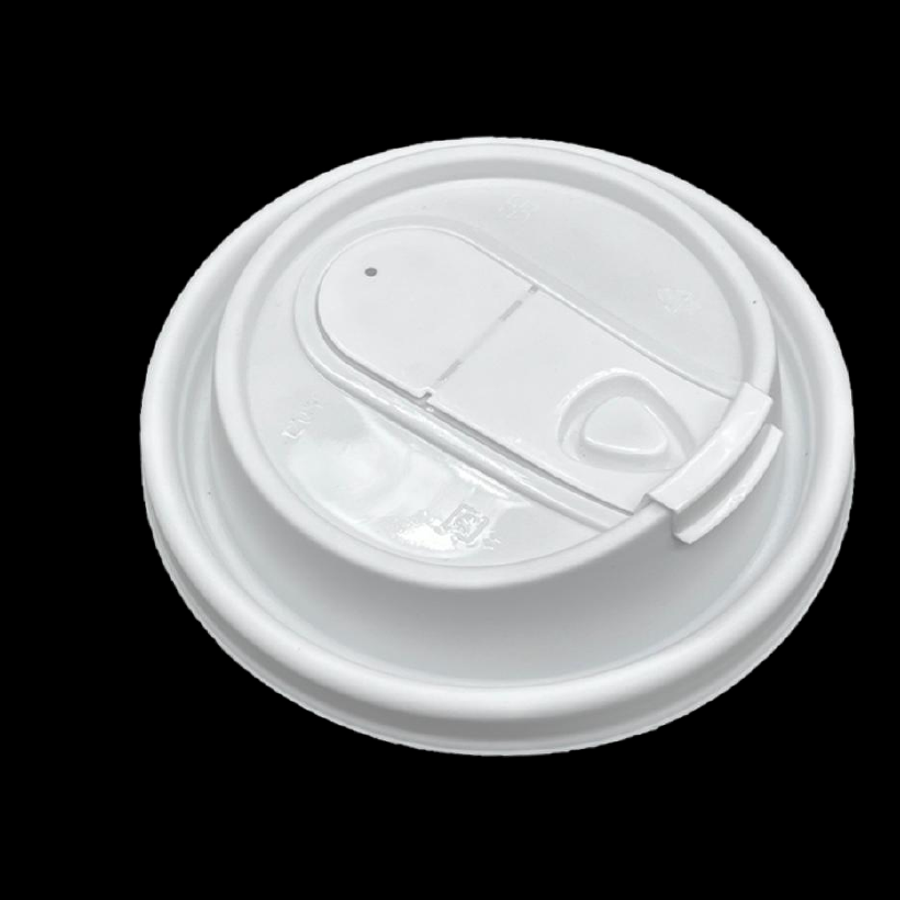 Ready to Ship 80mm Fold-Back Sip PP Cup Lids