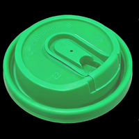 Ready to Ship 80mm U-Shaped Sip PP Cup Lids