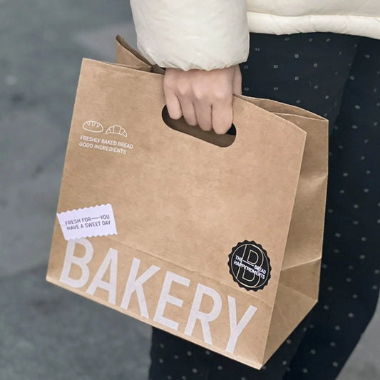 Custom Kraft Bakery Paper Bags
