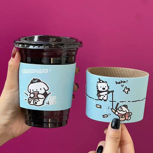 Custom Double-Layer Paper Cup Sleeve
