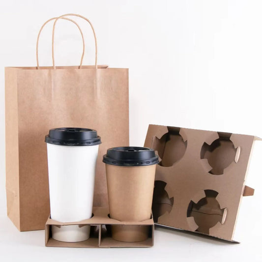Eco-Friendly Split Double Cup Carrier