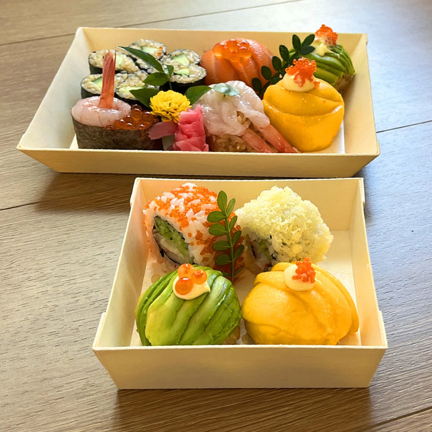 Custom Wooden Tray with PET Lid