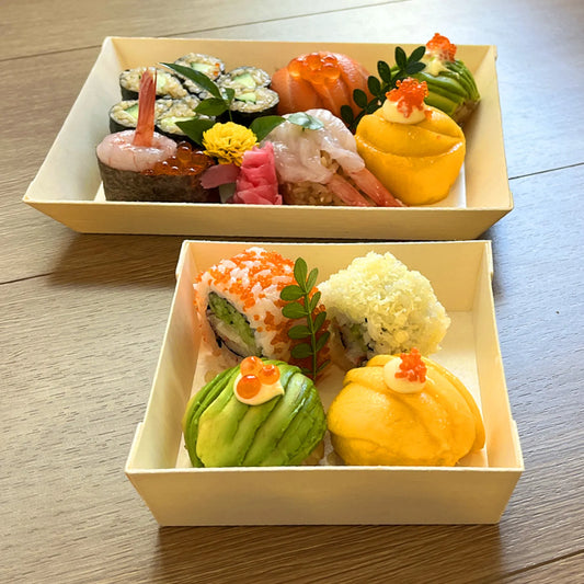 Custom Wooden Tray with PET Lid