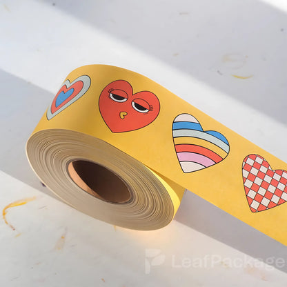 Custom Water-Activated Packing Tape