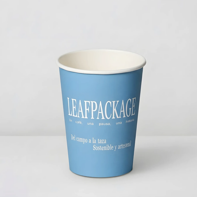 12oz Custom Printed Single Wall Coffee Cups