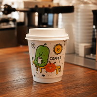 Custom Double Wall Paper Coffee Cups