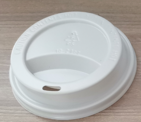 Ready to Ship 90mm Direct Sip PP Cup Lids - White