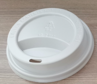 Ready to Ship 90mm Direct Sip PP Cup Lids - White