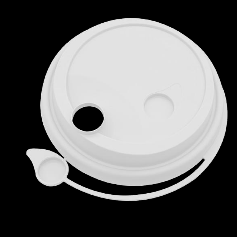 Ready to Ship 98mm One-Piece Plug PP Cup Lids