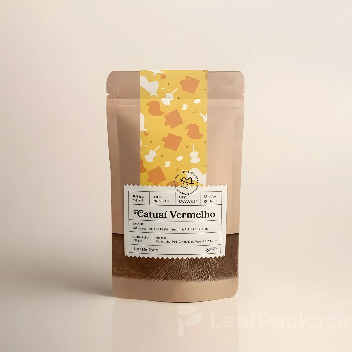 Custom Kraft Stand Up Pouches