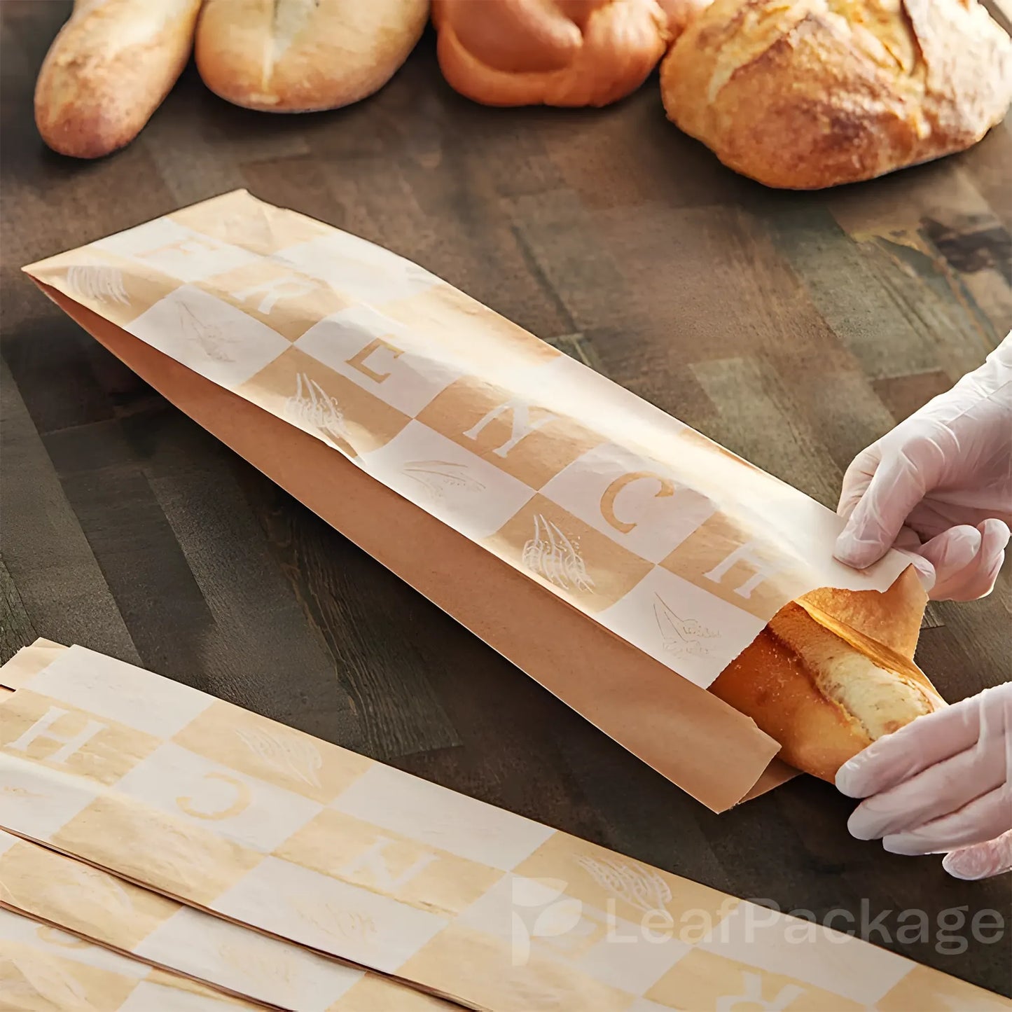Custom Long Bread Bags