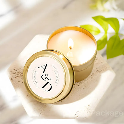 Personalized Aromatherapy Candle Container