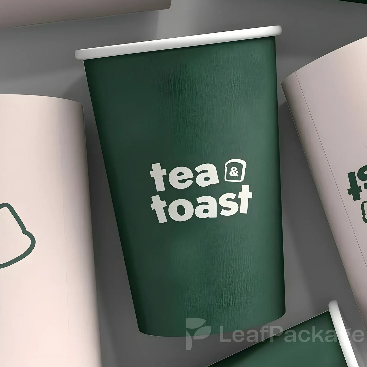 Custom Printed Single Wall Coffee Cups
