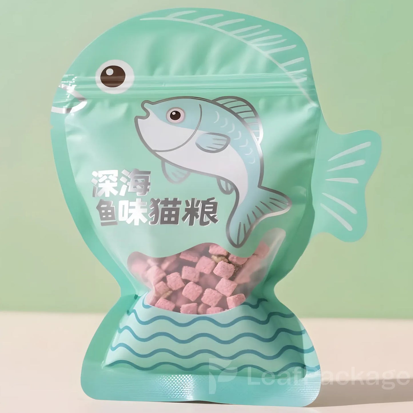 Custom Shaped Pet Food Packaging Bags