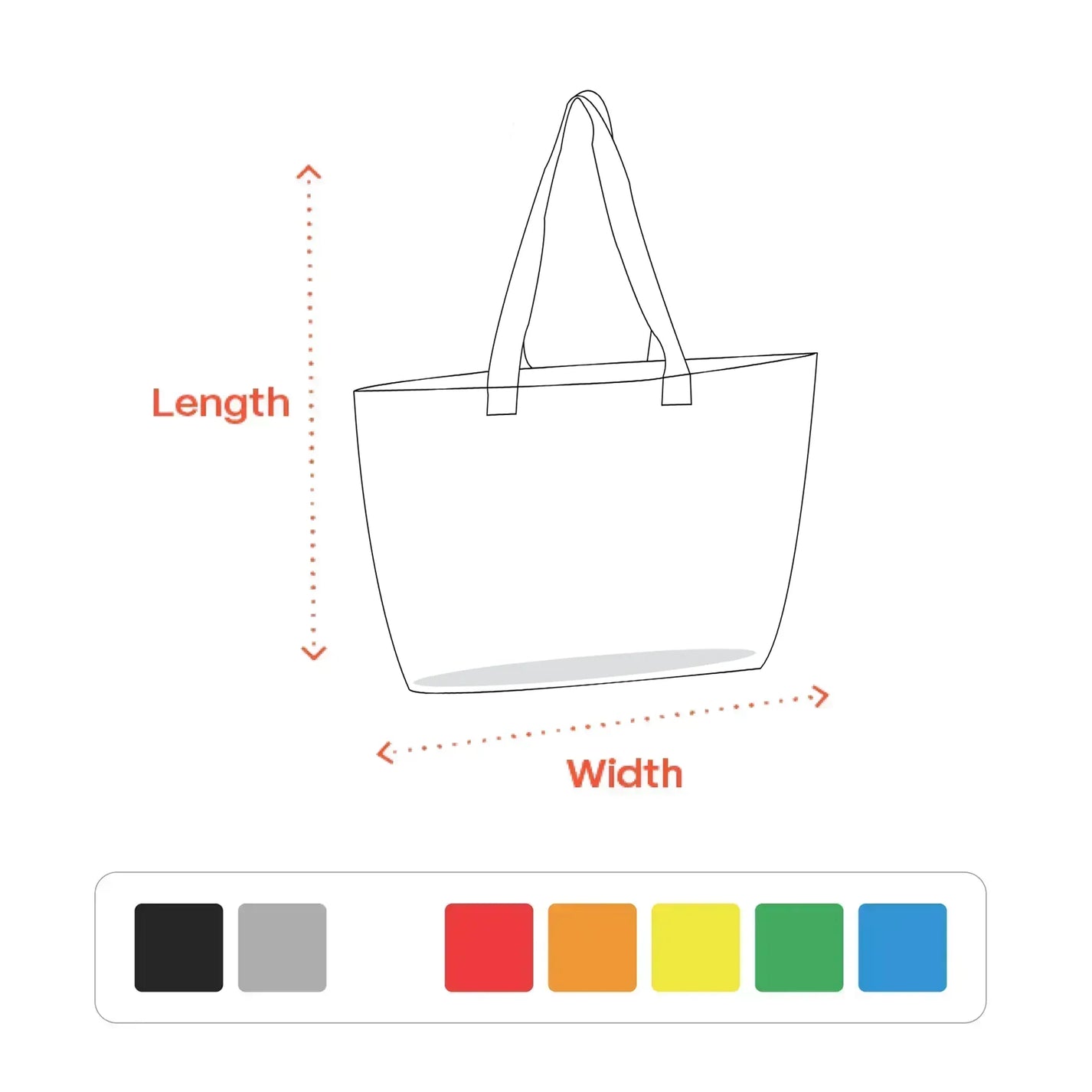 Custom Recyclable PP Tote Bag
