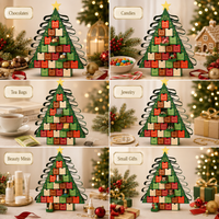 Custom Christmas Tree Advent Calendar Boxes
