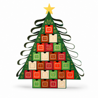 Custom Christmas Tree Advent Calendar Boxes
