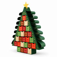 Custom Christmas Tree Advent Calendar Boxes