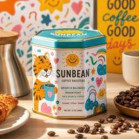 オリジナルコーヒー缶卸売 | 金属製コーヒーキャニスター