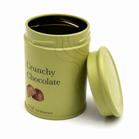 Custom Small Round Tin Boxes for Candy Chocolate and Pills