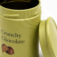 Custom Small Round Tin Boxes for Candy Chocolate and Pills