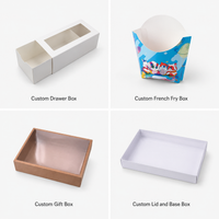Custom Food Boxes Paperboard Food Packaging for Restaurants