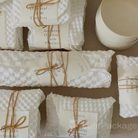 Personalized honeycomb kraft paper wrapping with logo printing options, ideal for small business eco-conscious packaging solutions.