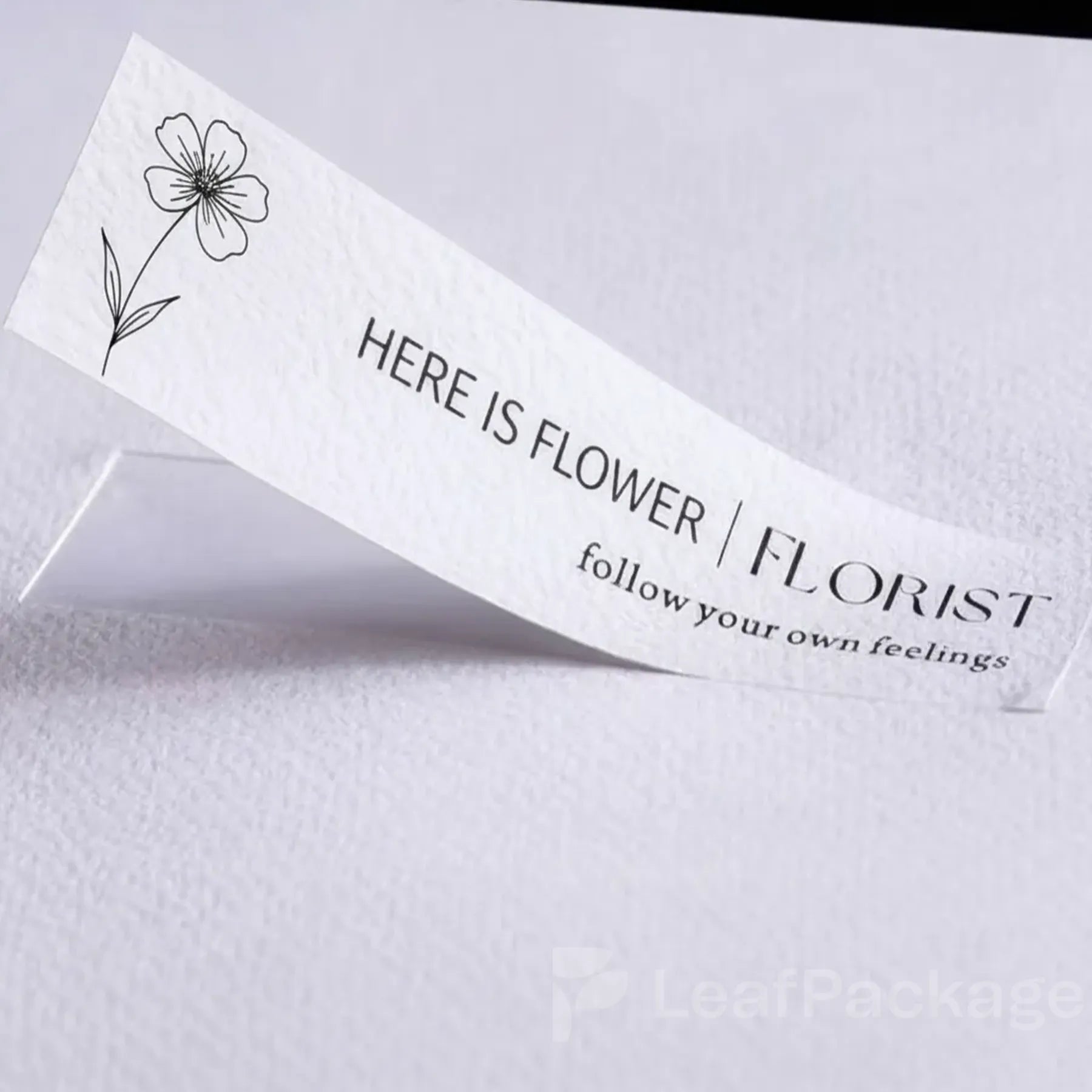 LeafPackage offers customizable stone texture stickers, fully recyclable, perfect for branding, packaging, and adding a natural stone look.