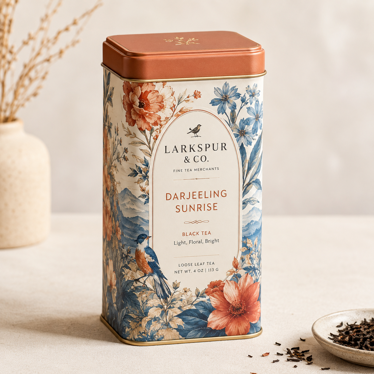 Custom Tea Tins Wholesale | Premium Metal Tea Packaging