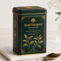 Custom Tea Tins Wholesale | Premium Metal Tea Packaging