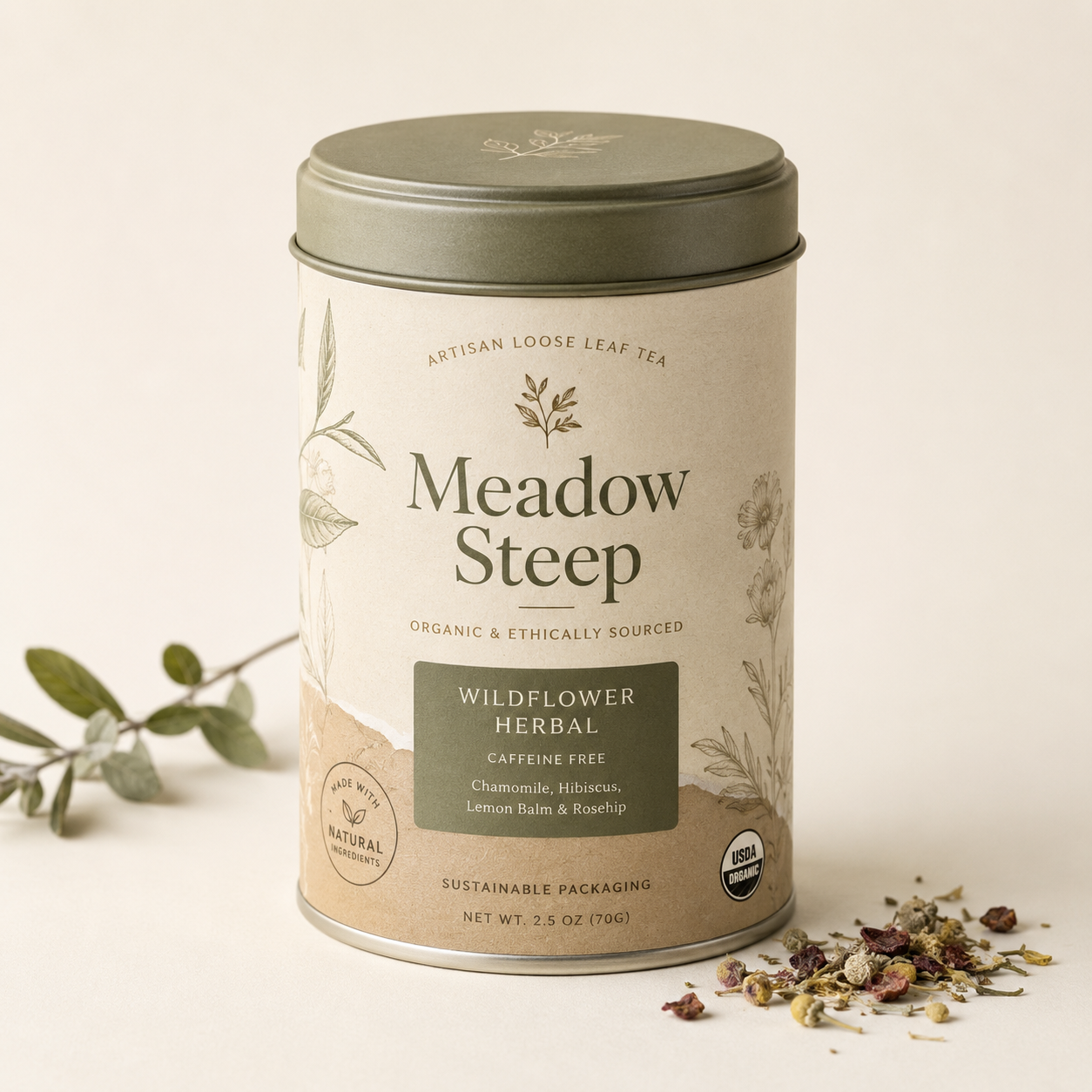 Custom Tea Tins Wholesale | Premium Metal Tea Packaging