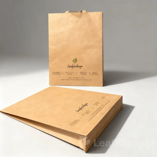 Sturdy kraft mailers with expandable sides, customizable with logos and ideal for small business branding.
