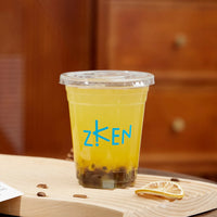 LeafPackage offers custom recyclable clear cold cups, perfect for small businesses needing sustainable drinkware with various lids.