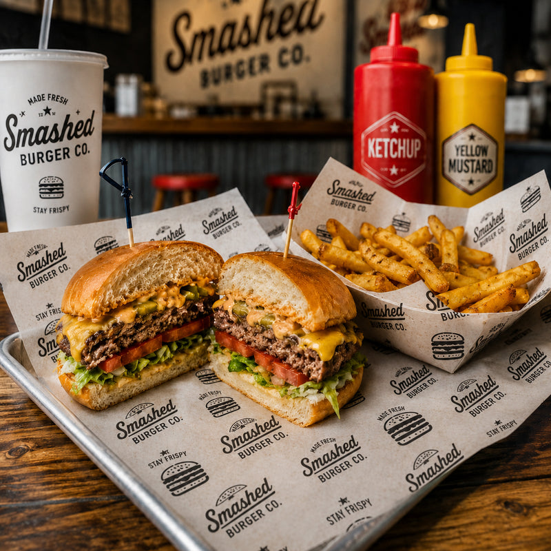 Custom Food Wrapping Paper