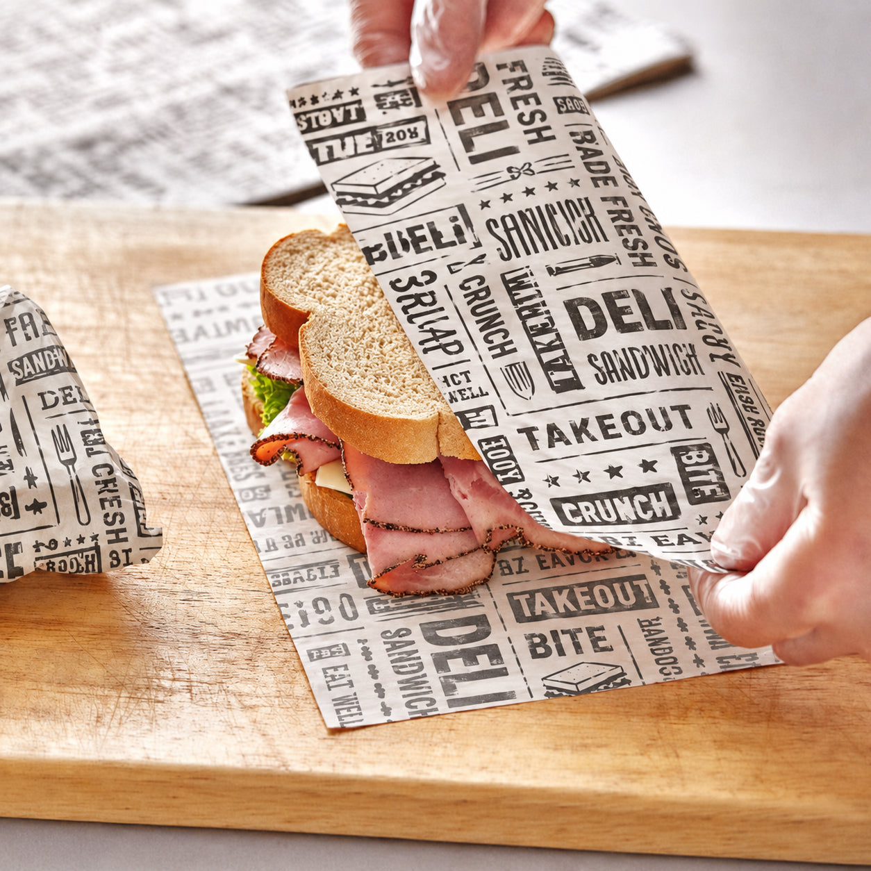 Custom Food Wrapping Paper